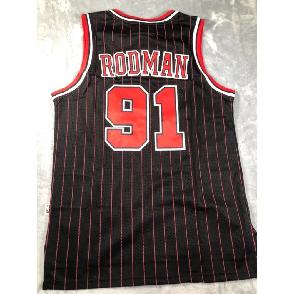 Adidas Hardwood Classics NBA Chicago Bulls #91 Dennis Rodman size small